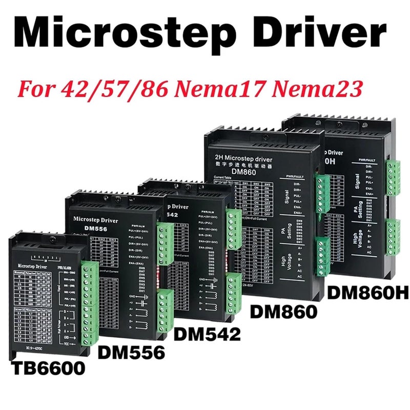 DM542 Stepper Motor Driver TB6600 DM556 DM860H For Nema 17 23 34 42 57 86 - Image 3
